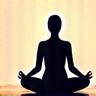 Icône d'une personne en méditation