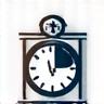 Icône d'une horloge ou sablier symbolisant le temps